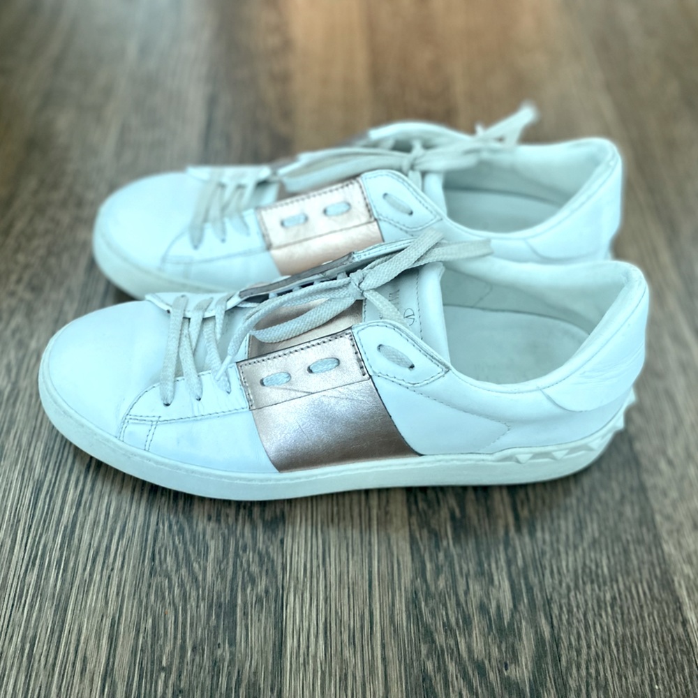 Valentino stripe sneakers